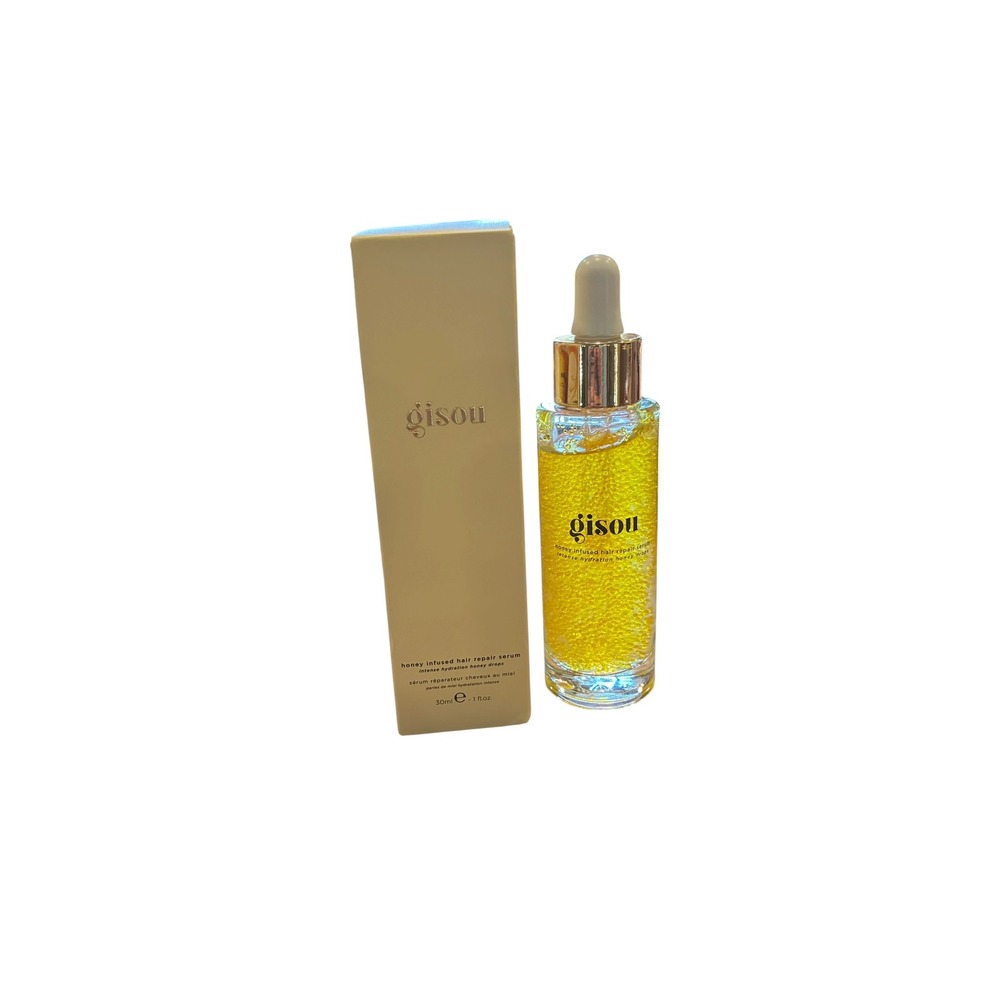Gisou Honey Infused Hair Repair Serum  Encapsulated Honey Keratin Heat Protect